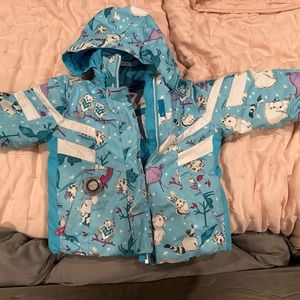 Gently used girls obermeyer size 5 ski jacket.